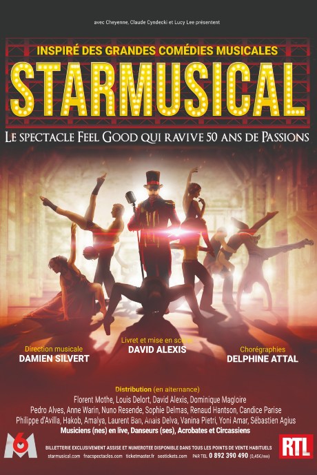 Starmusical : Le spectacle hommage aux comédies musicales bientôt à Paris puis en tournée