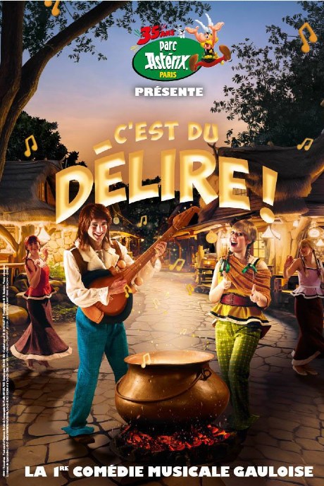 Comédie musicale au Parc Astérix